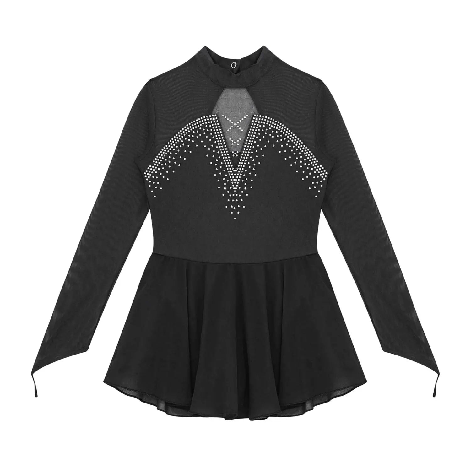 Sparkly Figure Skating Dress – Perfect for Girls’ Performances