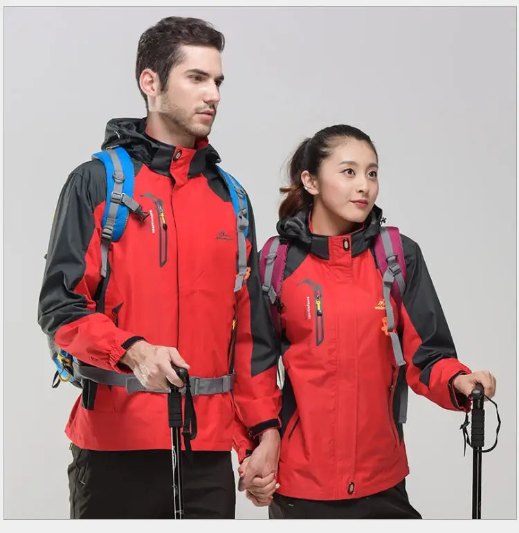 TRVLWEGO Women’s Waterproof Hiking Jacket for Autumn Trekking