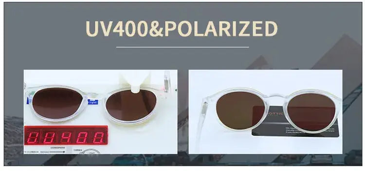 Polarized Sunglasses - ZENOTTIC Retro Style UV Protection