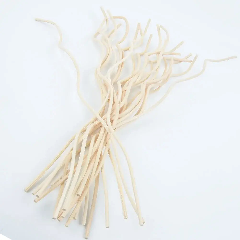 Wavy Rattan Reed Sticks for Diffuser Replacement Home Fragrance