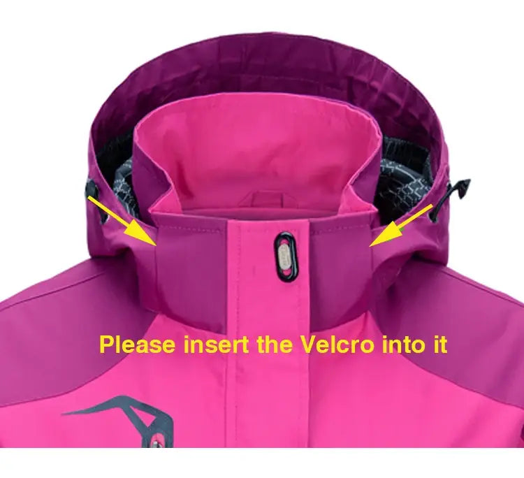 TRVLWEGO Women’s Waterproof Hiking Jacket for Autumn Trekking