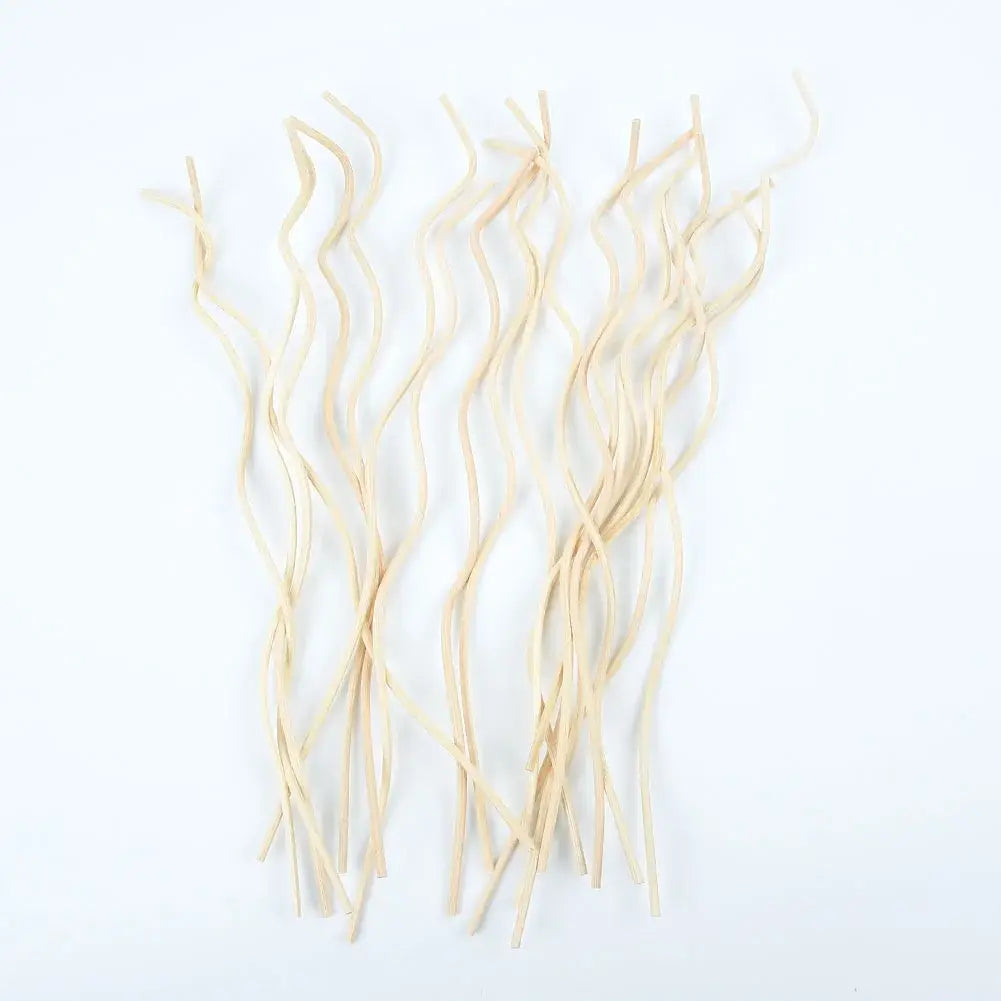 Wavy Rattan Reed Sticks for Diffuser Replacement Home Fragrance