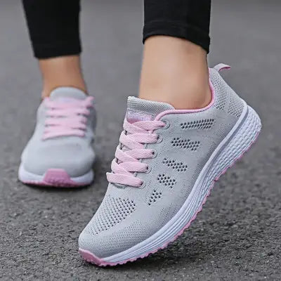 Women’s Casual Mesh Sneakers for Breathable Walking and Gym