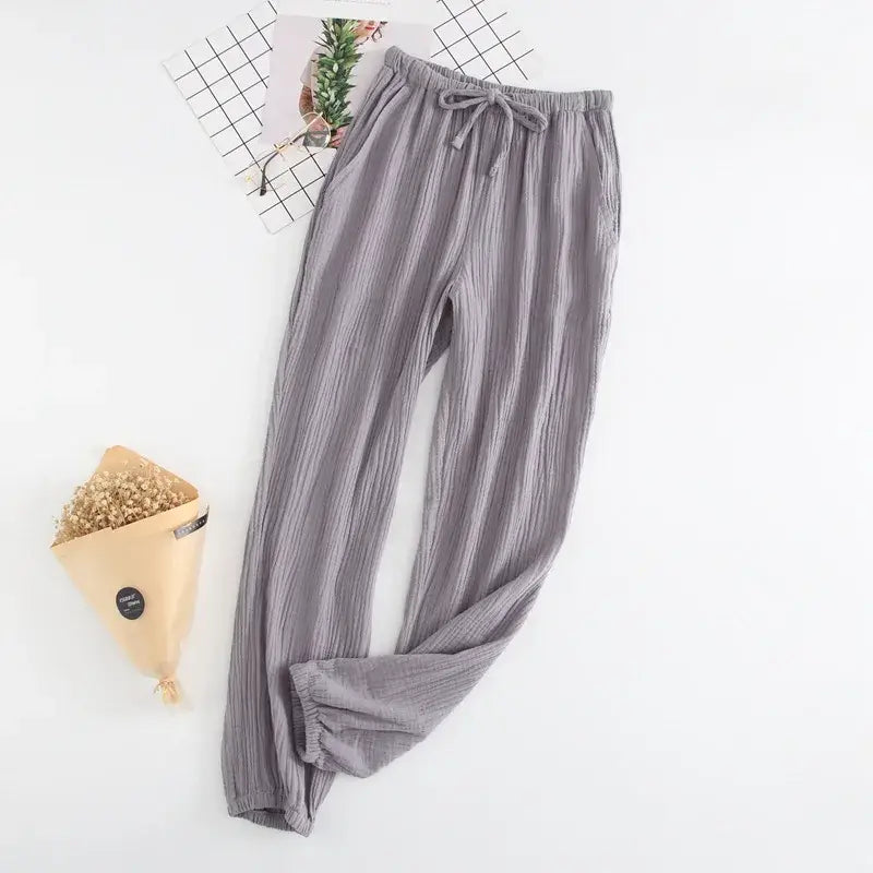 Japanese Pajamas - Soft Cotton Spring Autumn Pajamas for Comfort