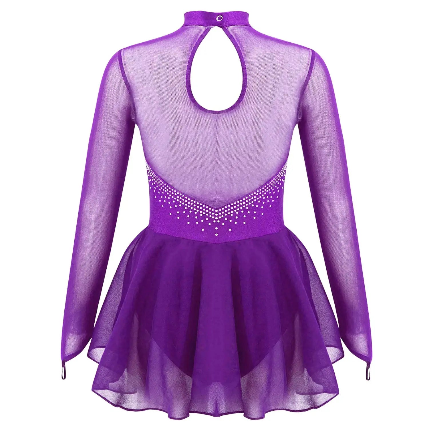 Sparkly Figure Skating Dress – Perfect for Girls’ Performances