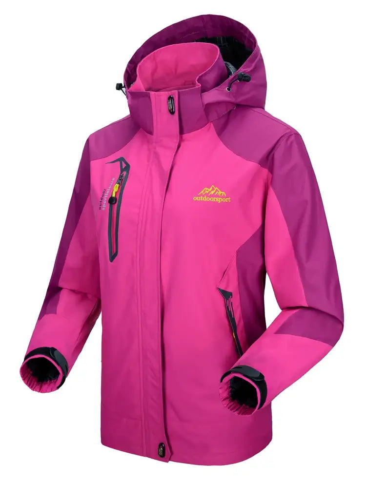 TRVLWEGO Women’s Waterproof Hiking Jacket for Autumn Trekking