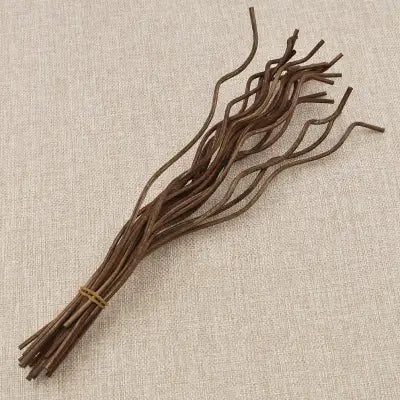 Wavy Rattan Reed Sticks for Diffuser Replacement Home Fragrance - Coffee