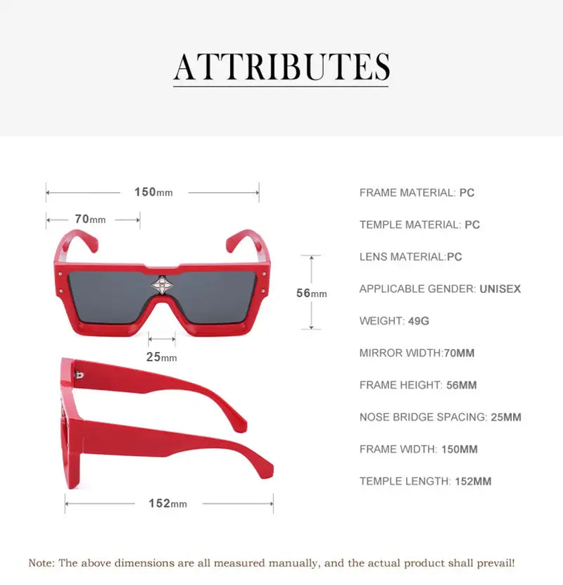 Luxury Sunglasses with Crystal Accents – SHAUNA Designer Sunglasses