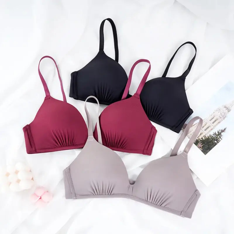 Seamless Push-Up Bras: Wire-Free A B Cup Sexy Bralette