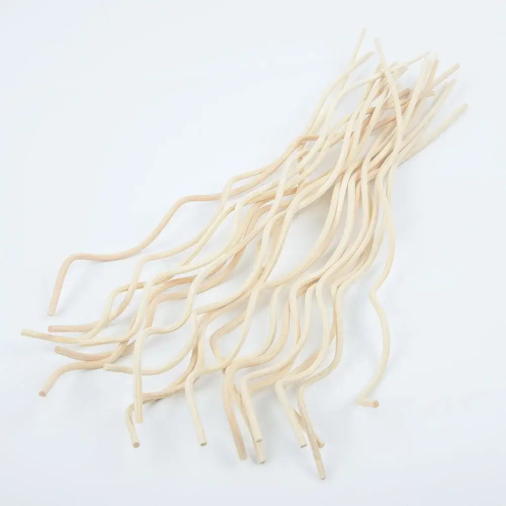 Wavy Rattan Reed Sticks for Diffuser Replacement Home Fragrance