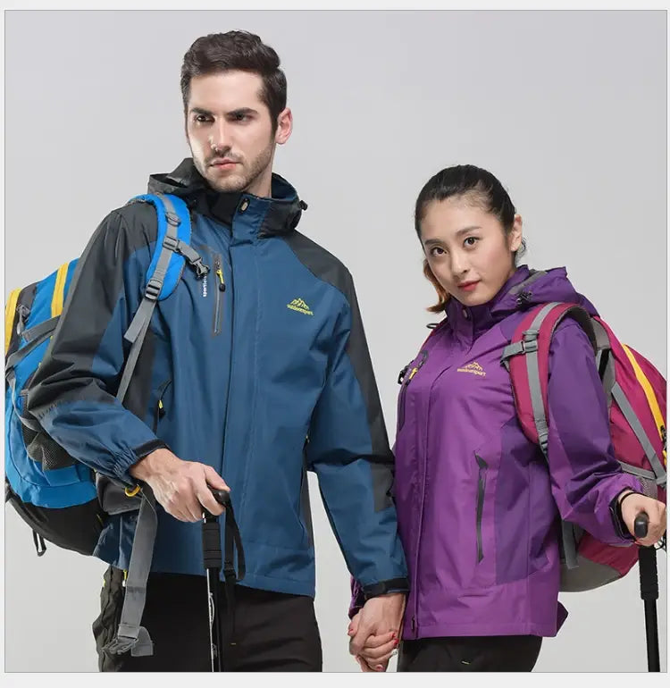 TRVLWEGO Women’s Waterproof Hiking Jacket for Autumn Trekking