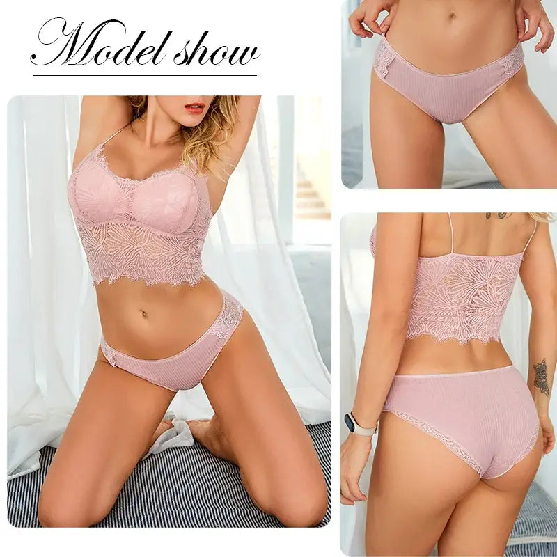 3Pcs/set Women’s Cotton Panties M-2XL