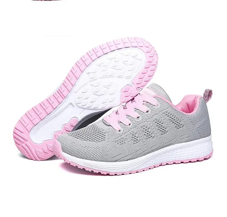 Trendy Women’s Sneakers - Stylish Platform Sneakers for Modern Fashion