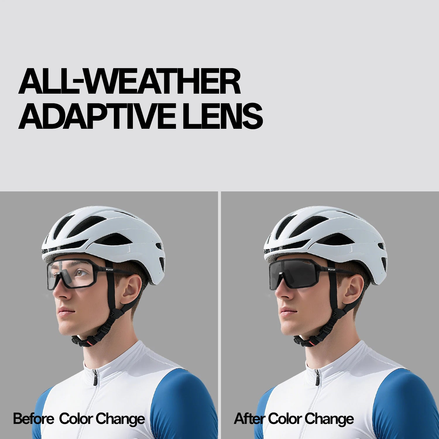 SCVCN Cycling Glasses UV400 TR90 Outdoor Sports MTB Sunglasses