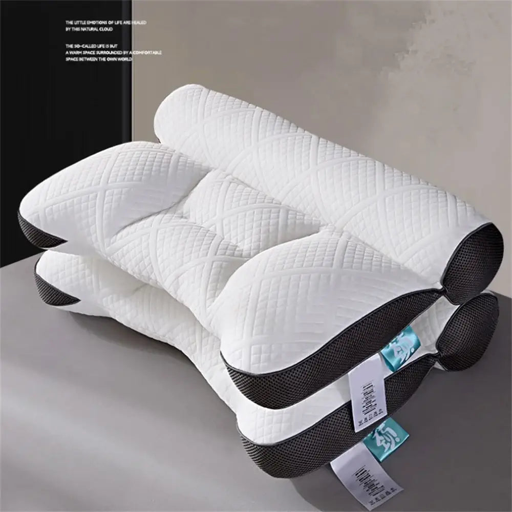 Ergonomic Pillow: Memory Foam Orthopedic Support