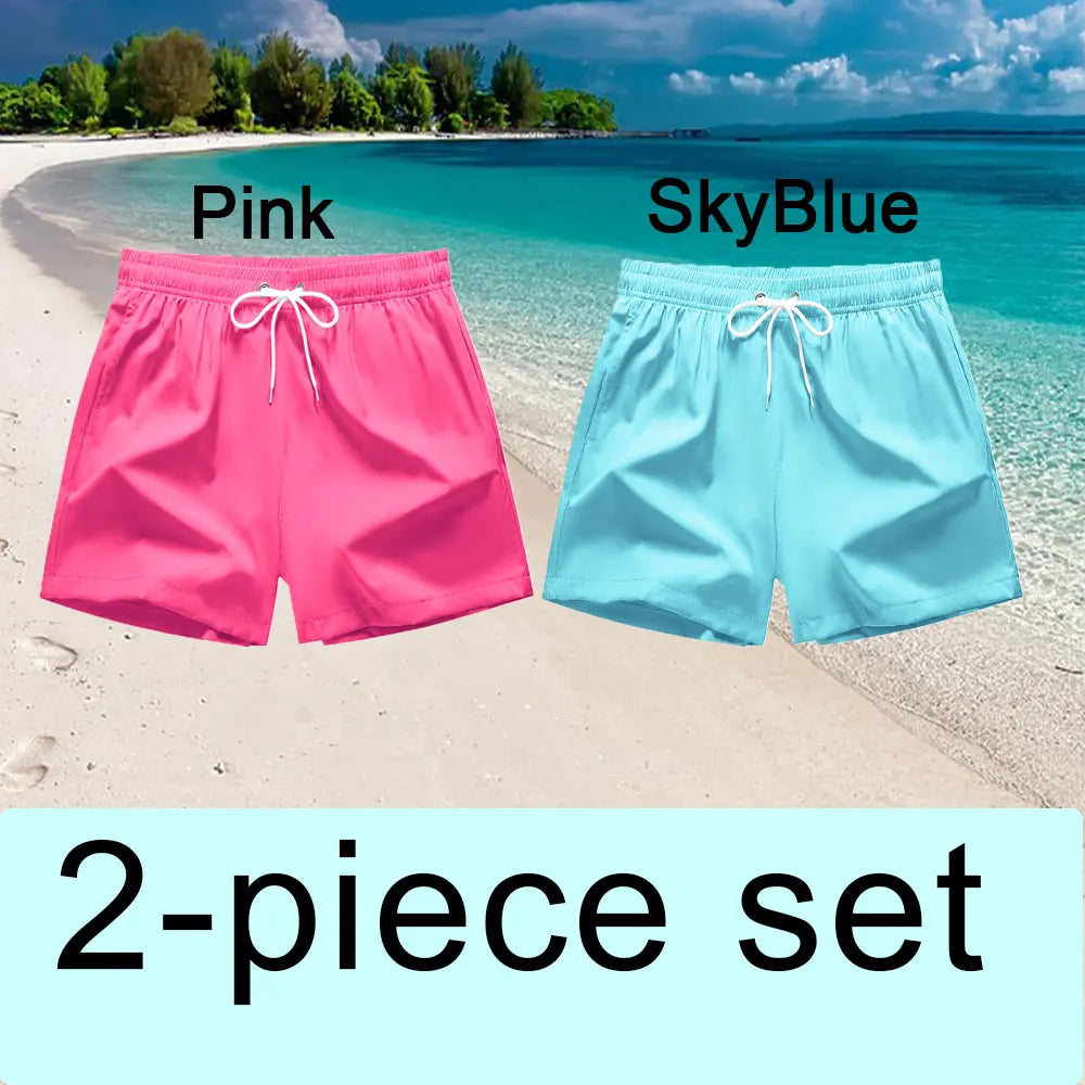 Men's Board Shorts Quick Dry Breathable Swim Trunks for Surfing