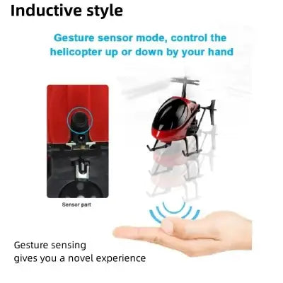 Two-Way Induction Charging Remote Control Helicopter with Indoor Suspension