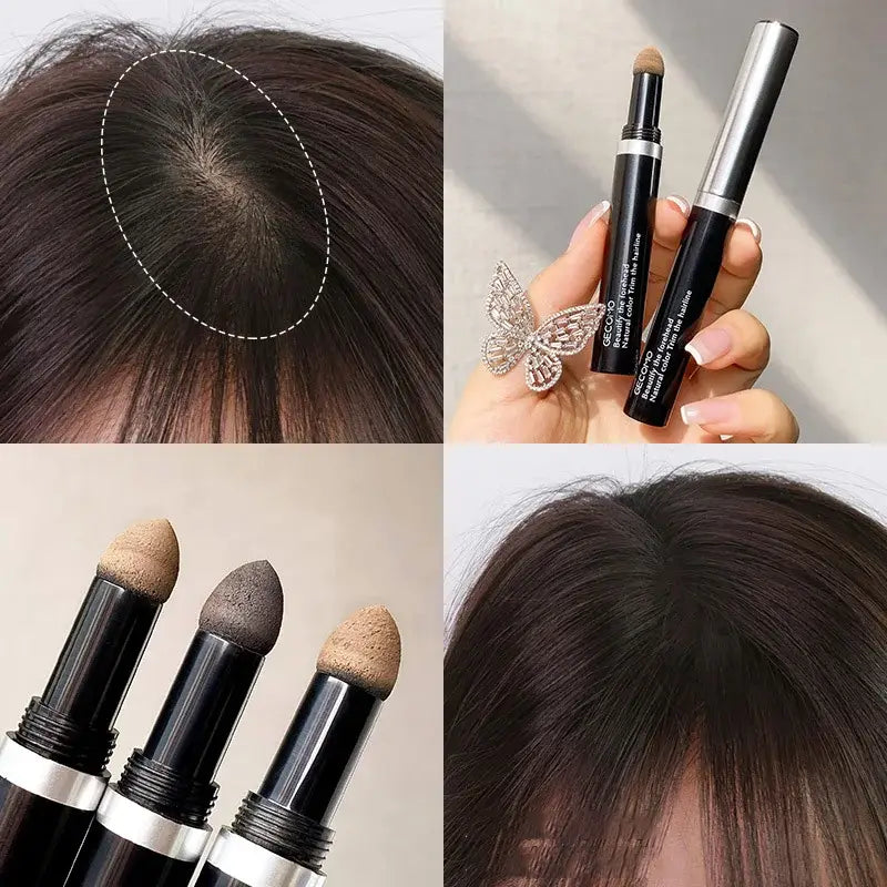 6-Color Hairline Concealer Pen Waterproof Hair Dye Pencil for Versatile