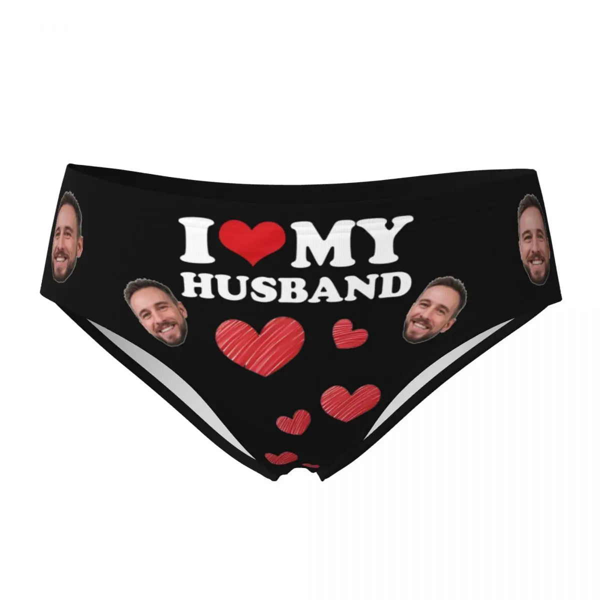 Custom Photo Briefs Panties S-4XL Breathable Personalized Gift