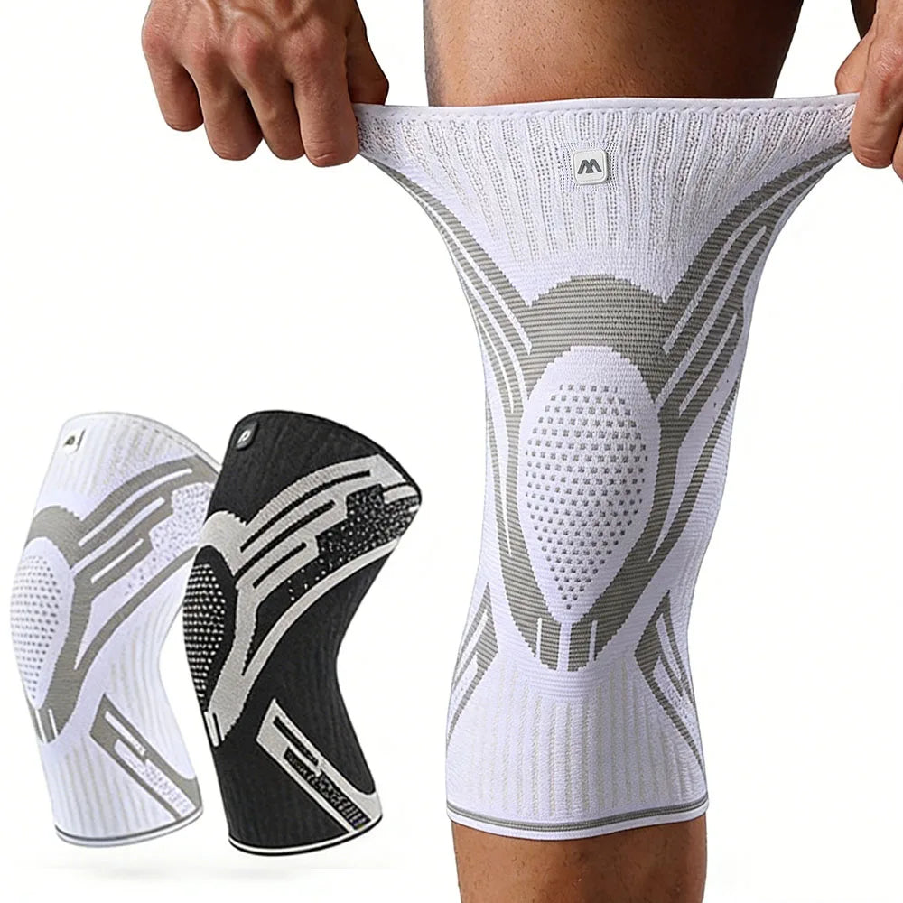 Compression Knee Support Elastic Breathable Sleeve – Gym Sports Relief
