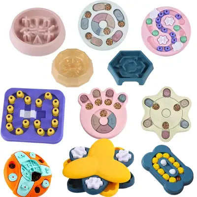 Interactive IQ-Boosting Dog Puzzle Toy Slow Feeder for Enhanced Play