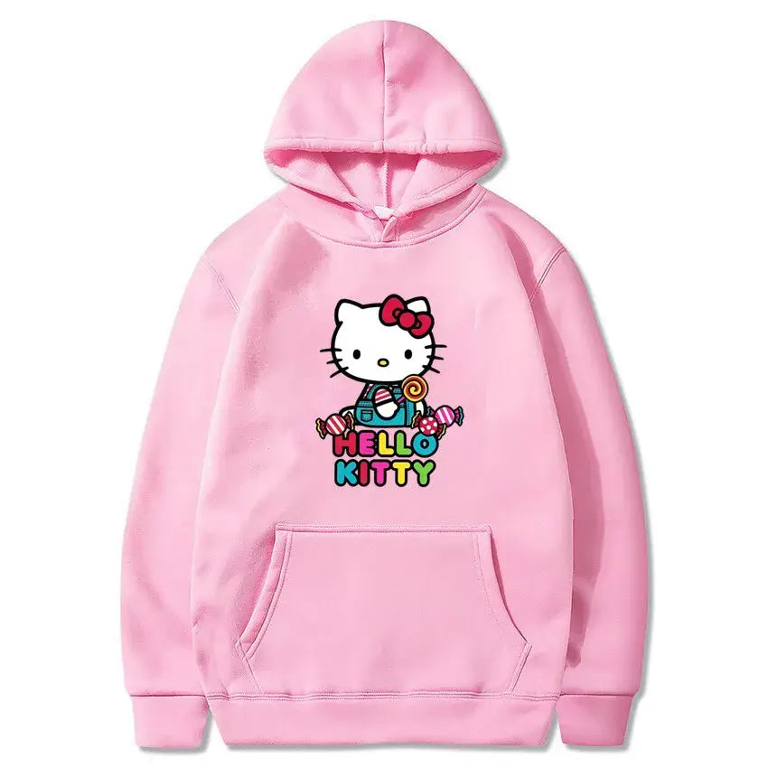 Funny Melanie Martinez Cartoon Cat Hoodie for Women and Men