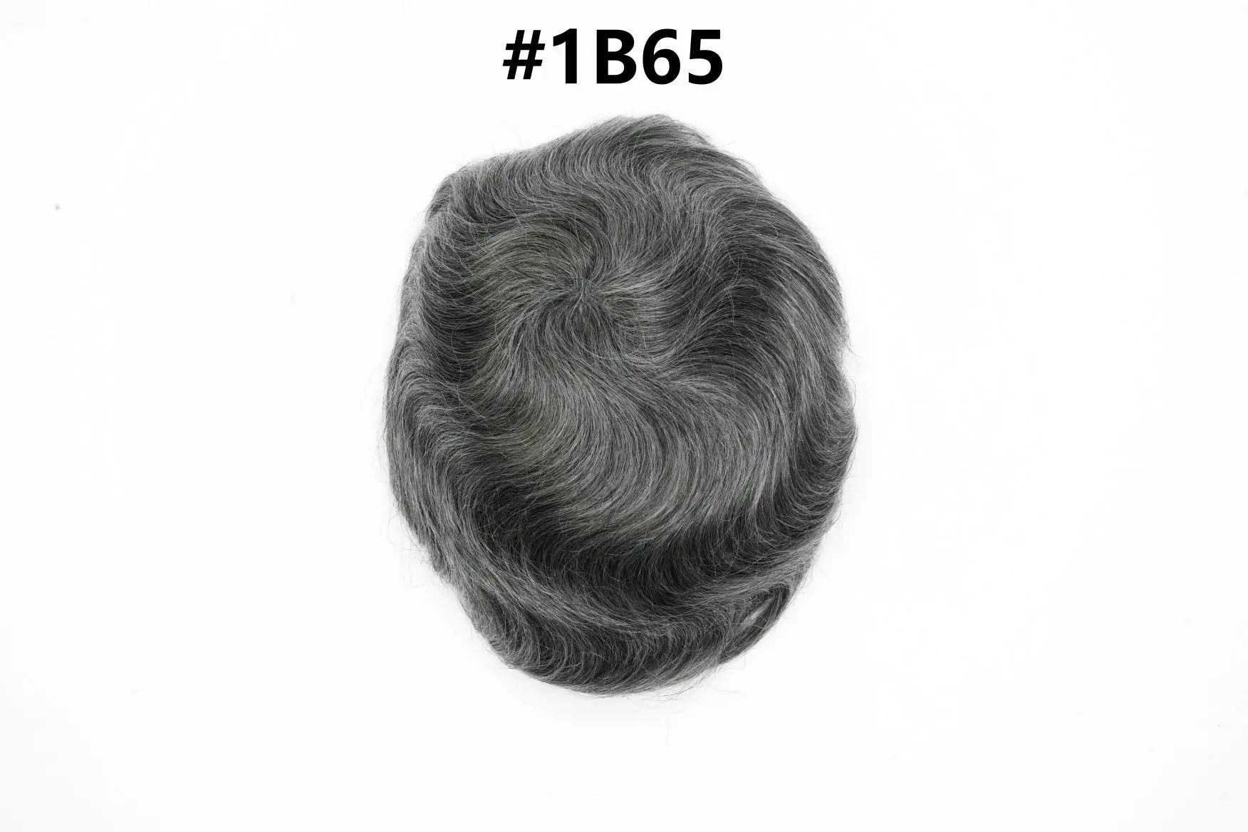 Mens Toupee Human Hair Piece Thin Skin V Loop Natural Hairline