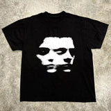 Harajuku Graphic Oversized Tops Cotton Inch Length Y2k Streetwear Tee
