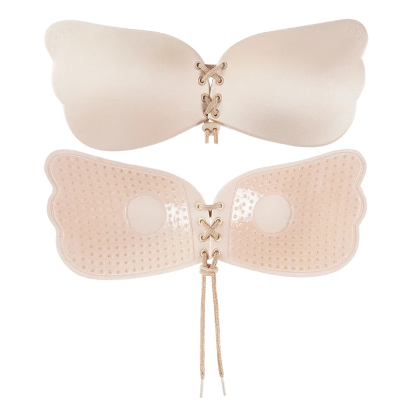 Push Up Mold Cup Silicone Fly Bra Seamless Reusable Wedding Invisible