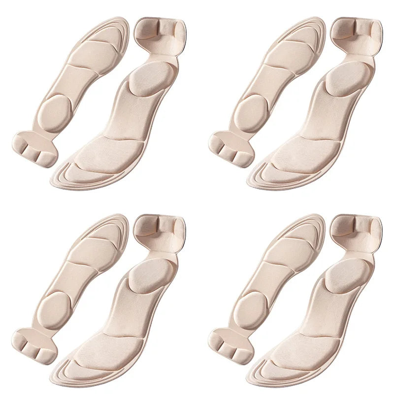Memory Foam High Heel Insoles Cutable Breathable Massage Comfort Pad