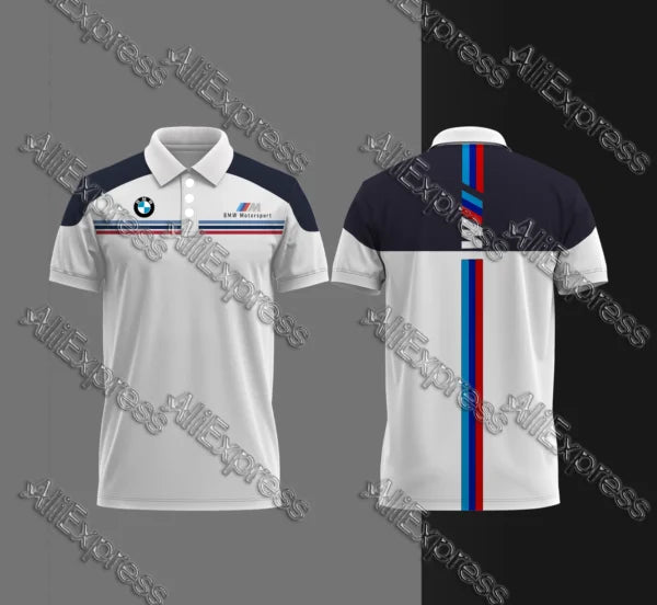 Quick Drying BMW Men’s Polo Shirt Mainland China Performance Sportswear