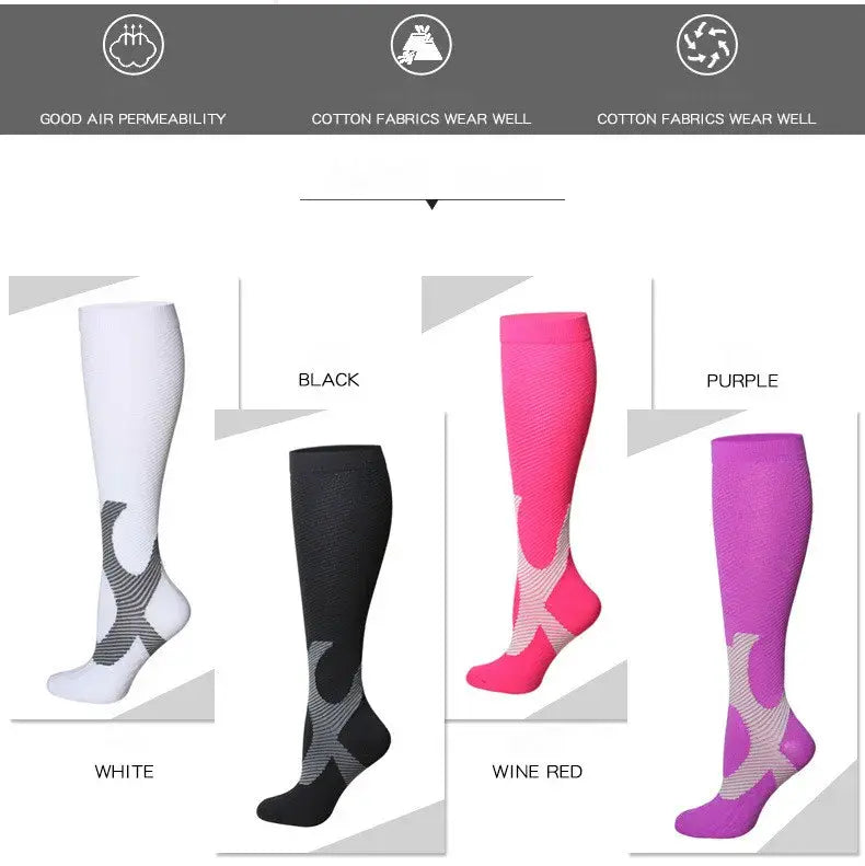 Compression Sport Socks for Varicose Veins Medical Nursing Stockings