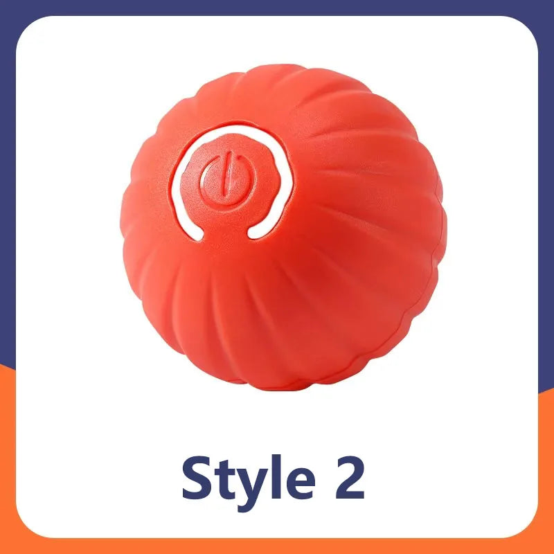 Interactive Gravity Jump Ball Dog Toys Rechargeable Bite Resistant Rolling Ball