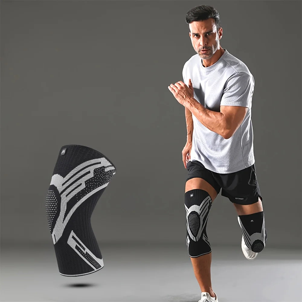 Compression Knee Support Elastic Breathable Sleeve – Gym Sports Relief