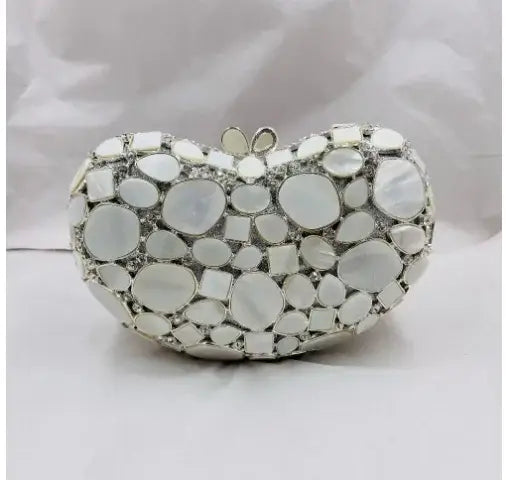 Crystal Evening Bag: Luxury Diamond Party Clutch for Weddings & Events