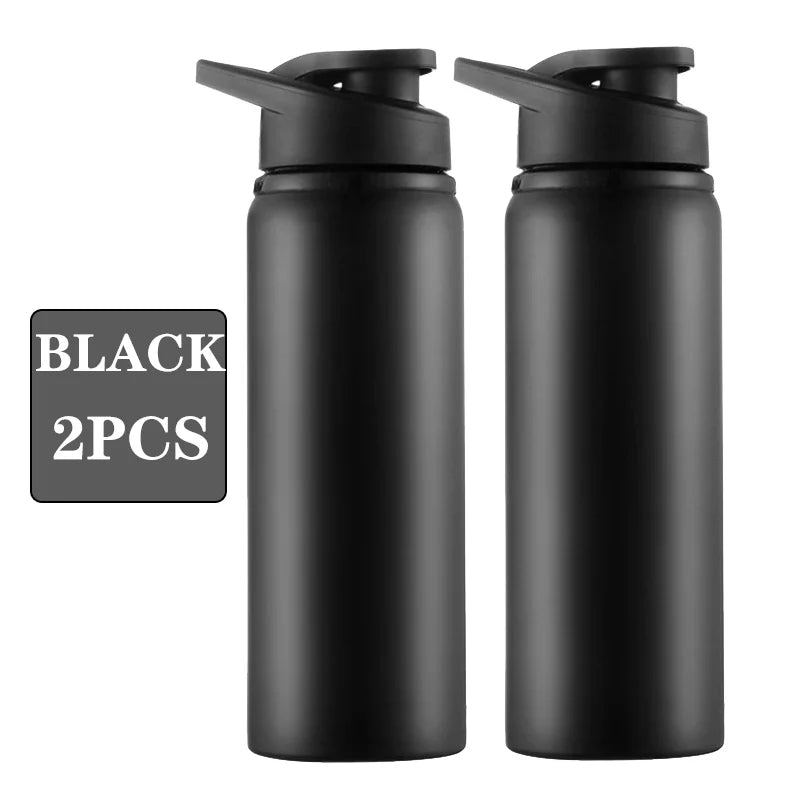 Thermal Insulation Metal Water Bottle Portable Direct Drinking Gym Cup