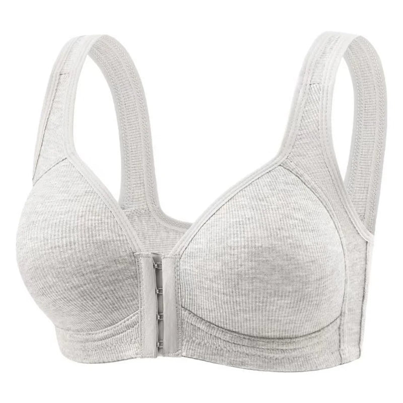 Fallsweet Wire Free Brassiere Seamless Solid Push Up Mold Cup Bralette