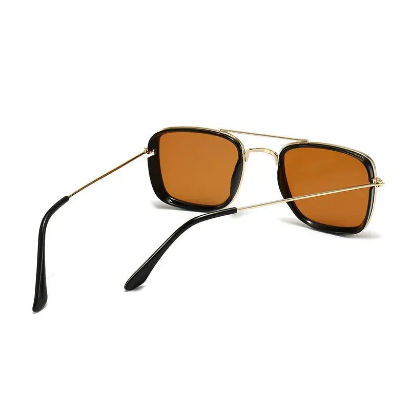 Metal Small Square Fashion Sunglasses in Retro Korean Style