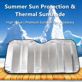 Car Sun Visor Set Heat Insulating Material Complete Protection