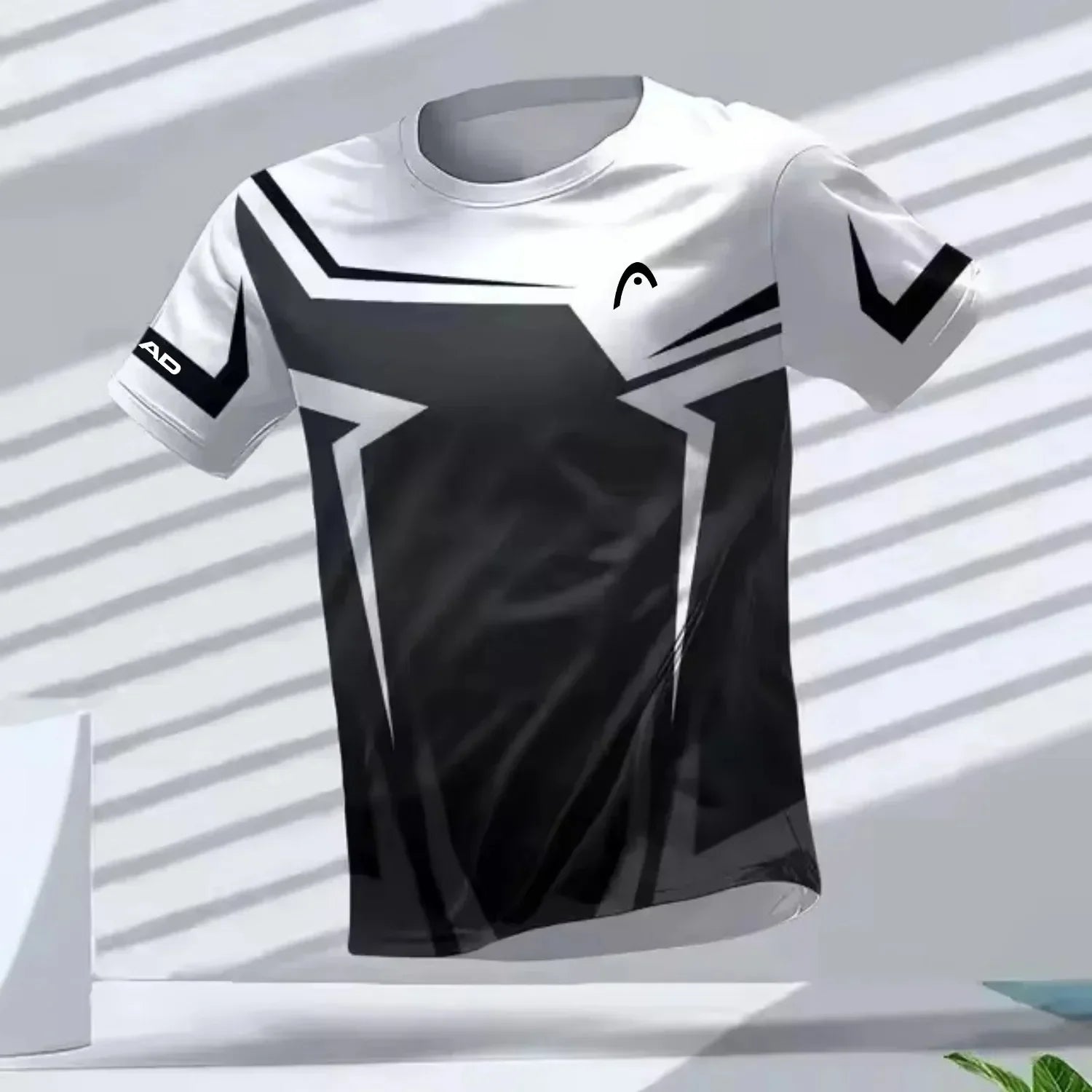 Men's Quick-Drying Short Sleeve Tops Breathable Running Tees