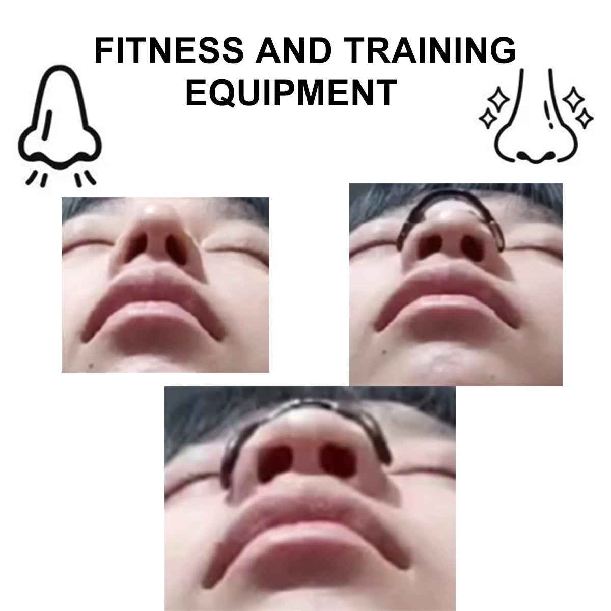 Magnetic Nasal Dilator Exercise Patch Set – Enhanced Airflow Support