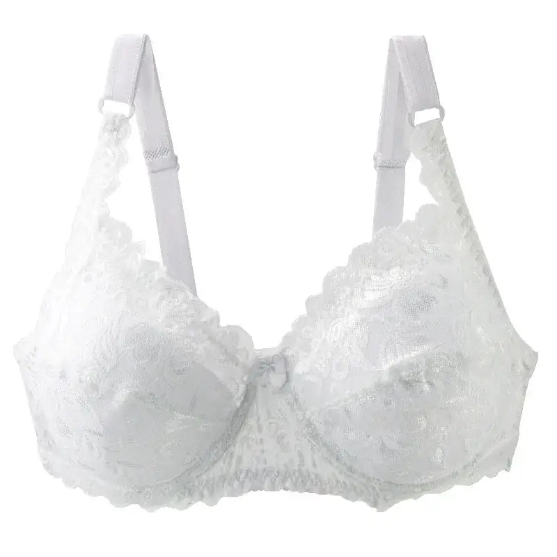 New Sexy Lace Bras: Unlined Full Cup Plus Size Lingerie with Push-Up Underwear