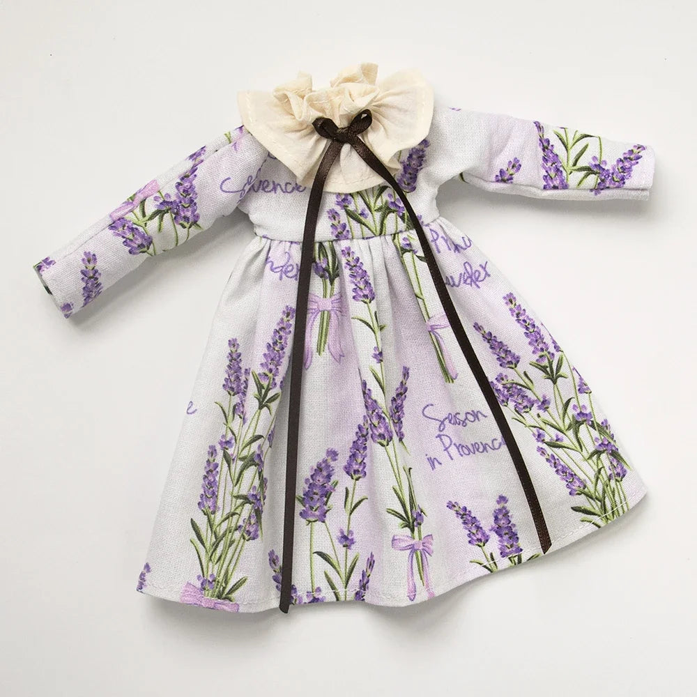 Blythe Clothes Vintage Lace Maid Set for YMY OB22 Doll Accessories