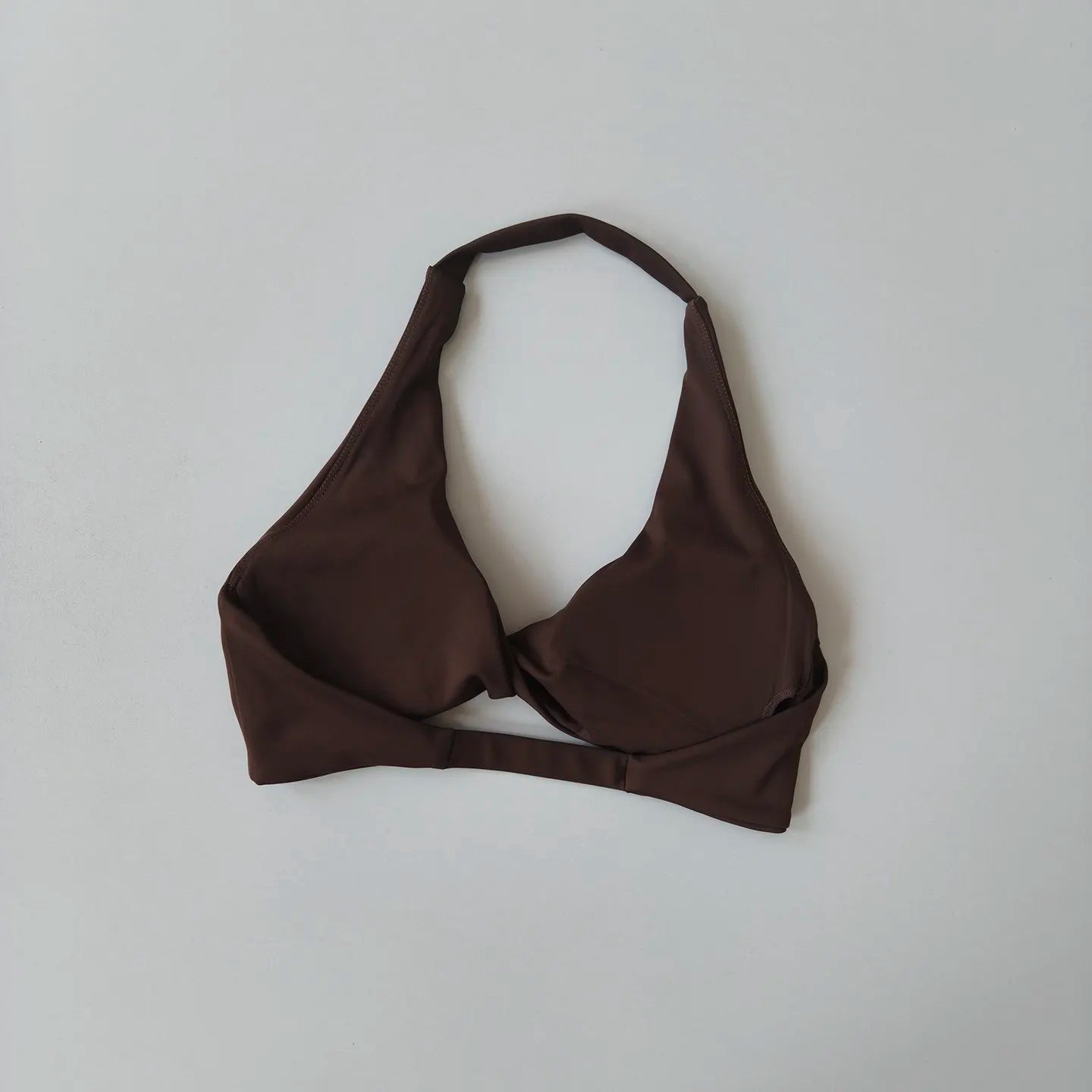 Wire-Free Push-Up Sports Bra Halter Neck Sexy Fitness Yoga Top