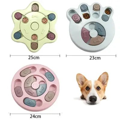 Interactive IQ-Boosting Dog Puzzle Toy Slow Feeder for Enhanced Play