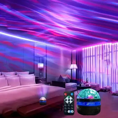 LED Starry Galaxy Projector Light with Smart Remote Control