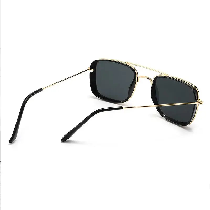 Metal Small Square Fashion Sunglasses in Retro Korean Style