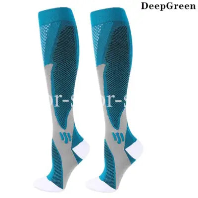 Compression Sport Socks for Varicose Veins Medical Nursing Stockings - YSZ02-DGN / S-M EU 35-41