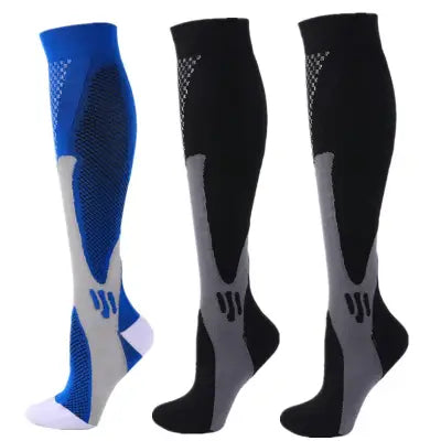 Home 3 Pairs Compression Socks 30mmHg for Varicose Veins and Edema - MIX003-63 / XXL