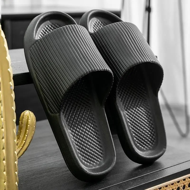 Thick Platform EVA Slippers Soft Sole Non-slip Summer Slides
